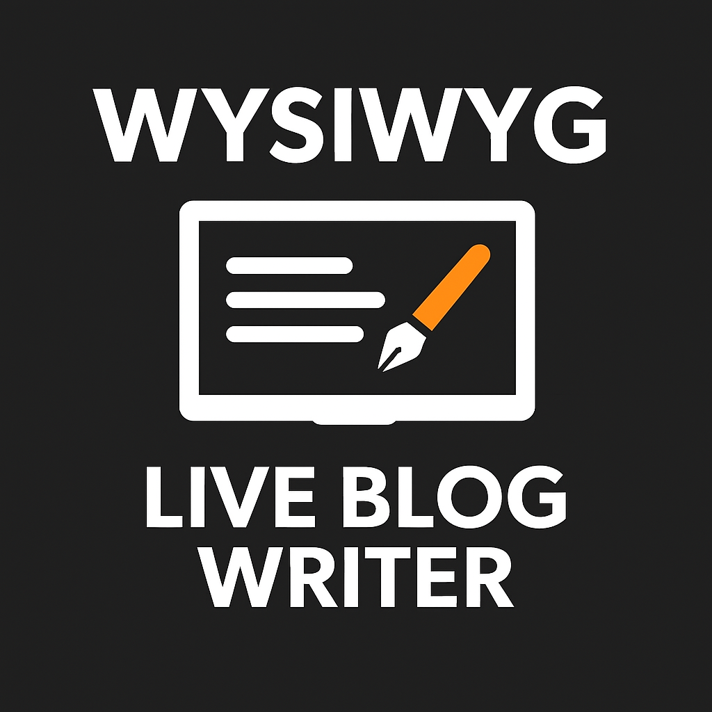 Live Blog Writer